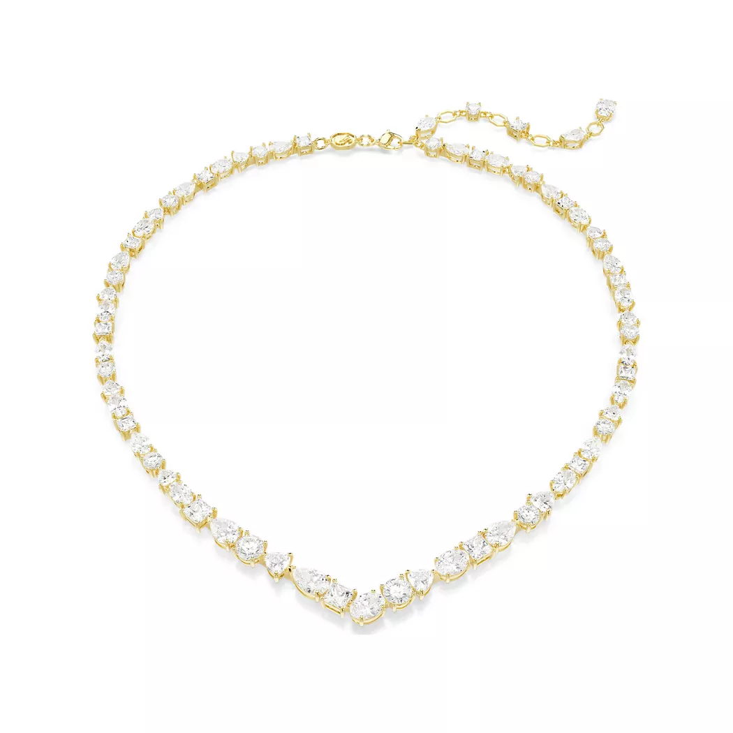 Swarovski - Halskette, Mesmera, One Size, Goldfarben