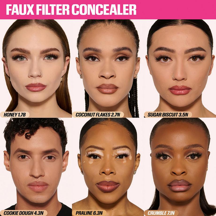 Huda Beauty  Mini #FauxFilter Luminous Matte Liquid Concealer - Anticernes liquide 