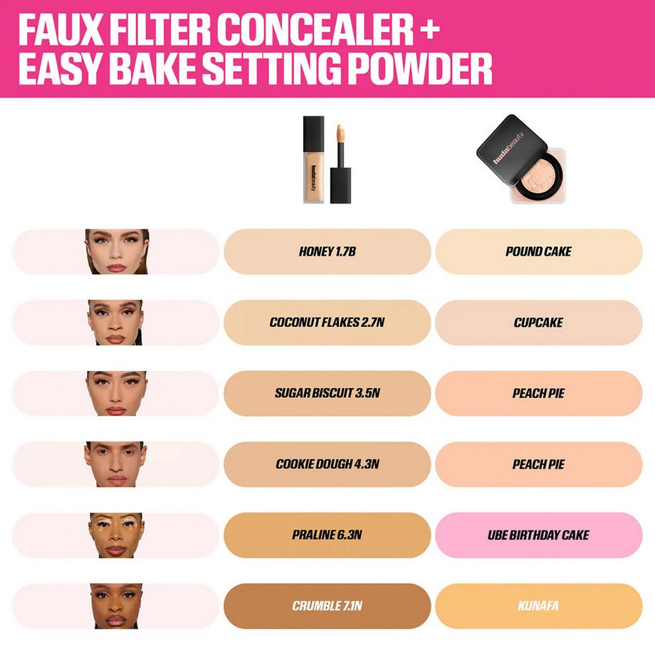 Huda Beauty  Mini #FauxFilter Luminous Matte Liquid Concealer - Anticernes liquide 