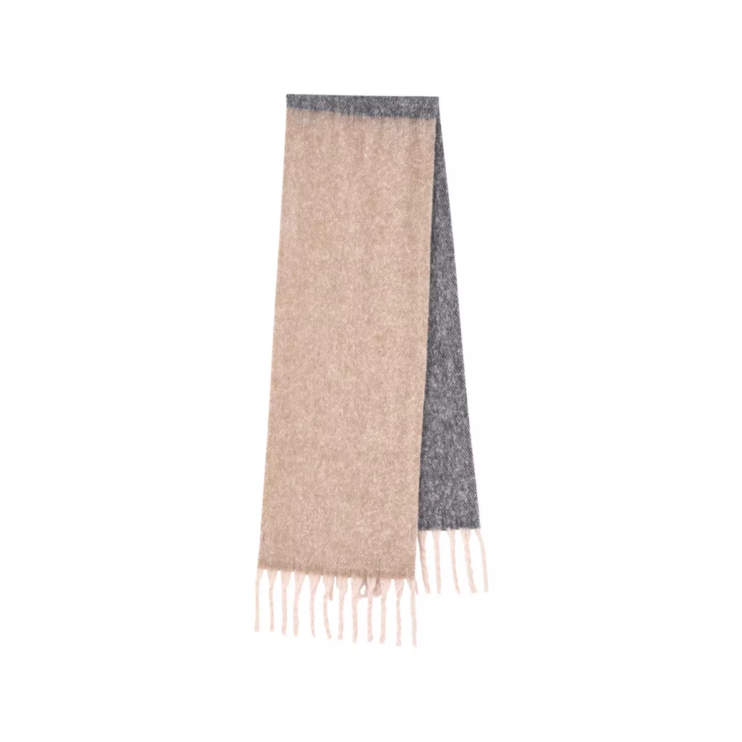 Becksöndergaard Two-tone Scarf Dark Blue One Size