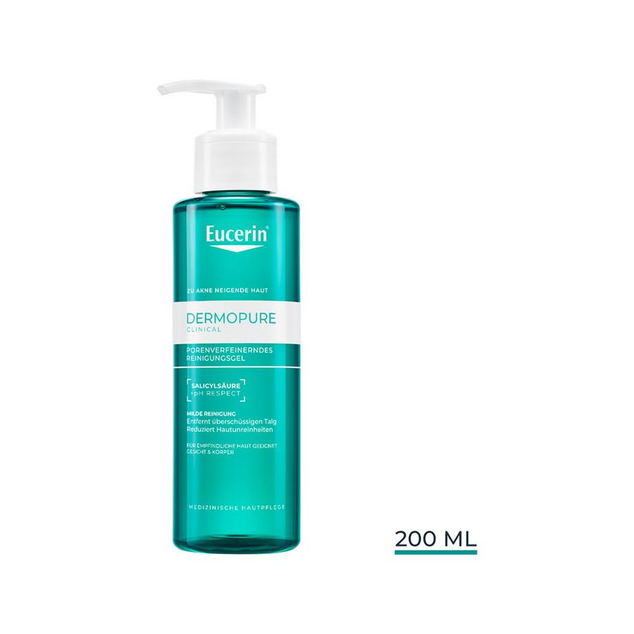 Eucerin  DERMOPURE CLINICAL Porenverfeinerndes Reinigungsgel 