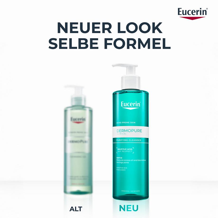Eucerin  DERMOPURE CLINICAL Porenverfeinerndes Reinigungsgel 