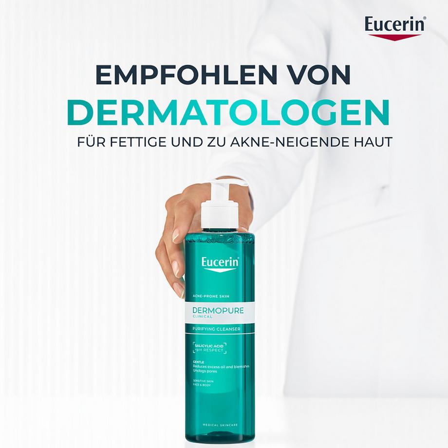 Eucerin  DERMOPURE CLINICAL Porenverfeinerndes Reinigungsgel 