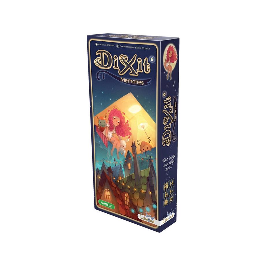 Asmodée  Extension Dixit Memories, allemand & italien 