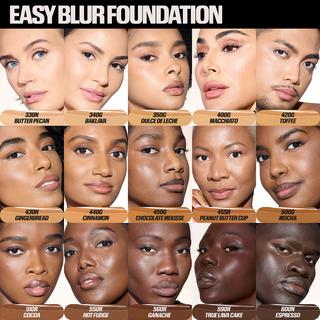Huda Beauty  Easy Blur Natural Airbrush Foundation -  für eine Filter-Finish Base 