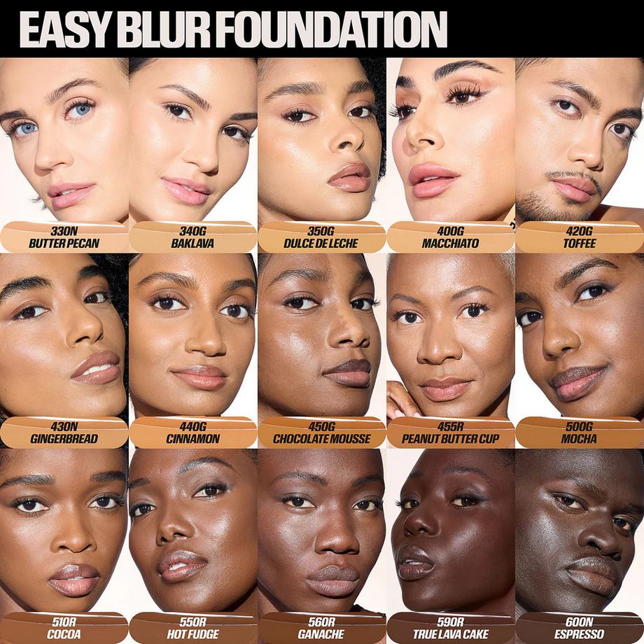 Huda Beauty  Easy Blur Natural Airbrush Foundation - Fondotinta 