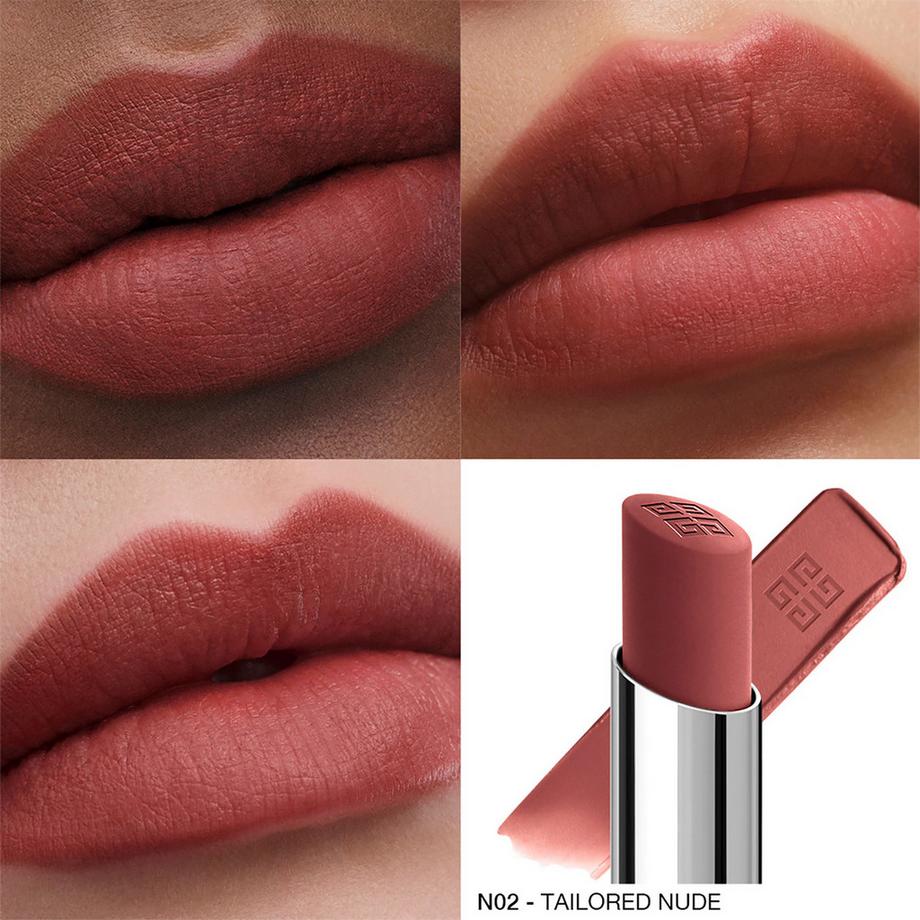 GIVENCHY  Le Rouge Velvet Matte - Rouge à Lèvres Mat Longue Tenue Effet Repulpant 