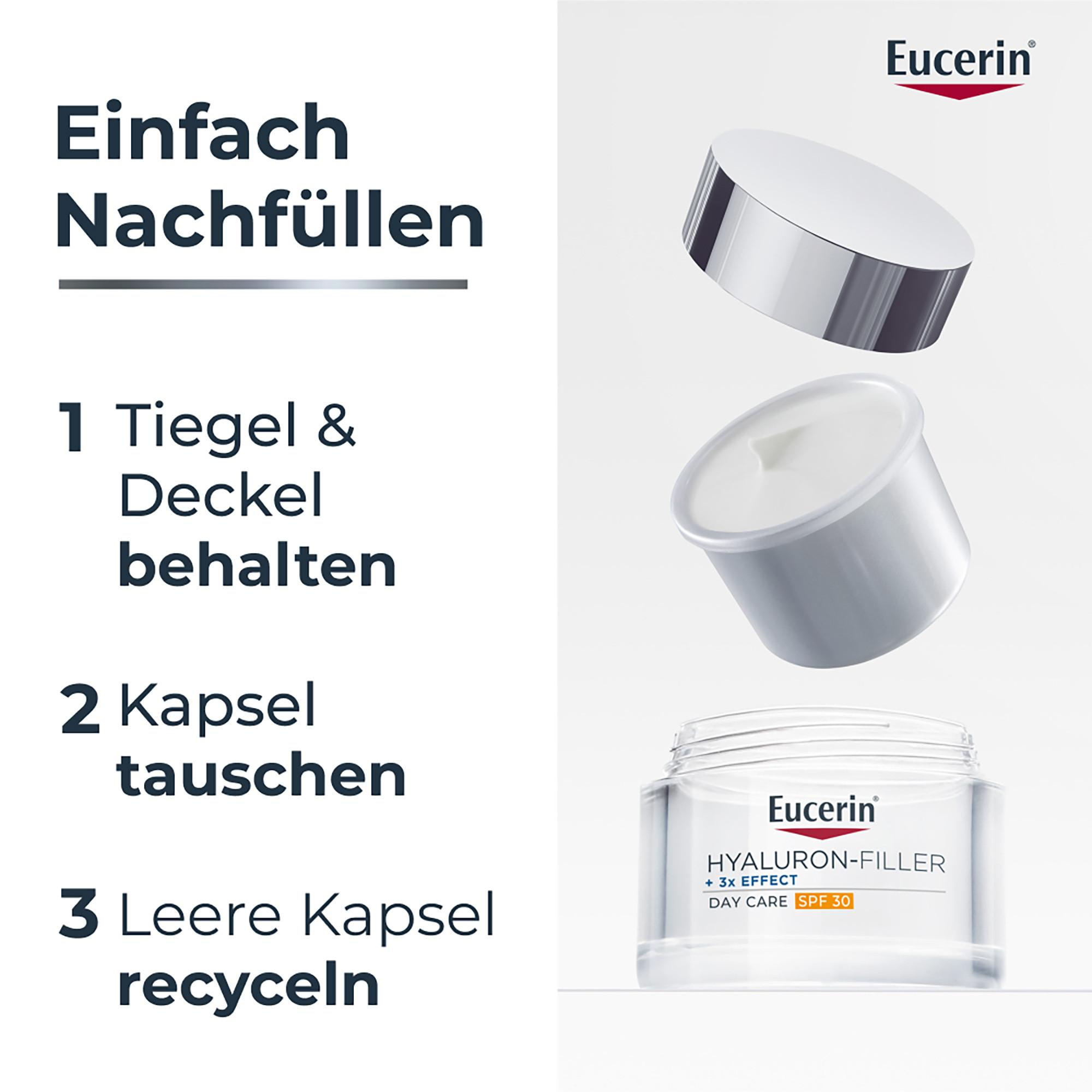 Eucerin  Hyaluron-Filler Soin de jour SPF 30 recharge 