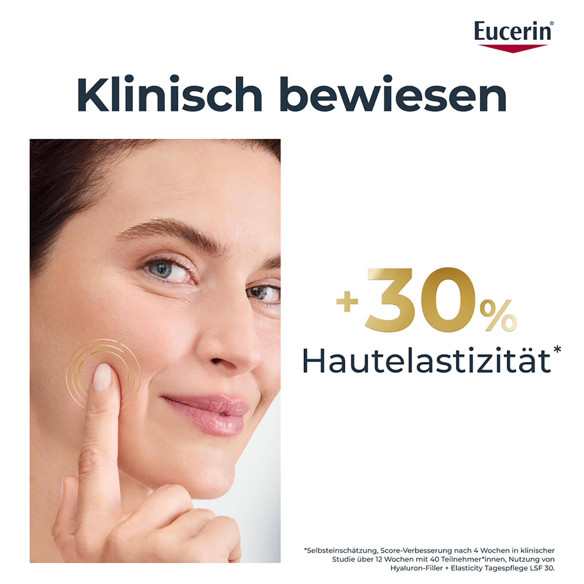 Eucerin  Hyaluron-Filler + Elasticity Soin de jour SPF 30 recharge 