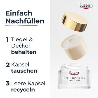 Eucerin  Hyaluron-Filler + Elasticity Soin de jour SPF 30 recharge 
