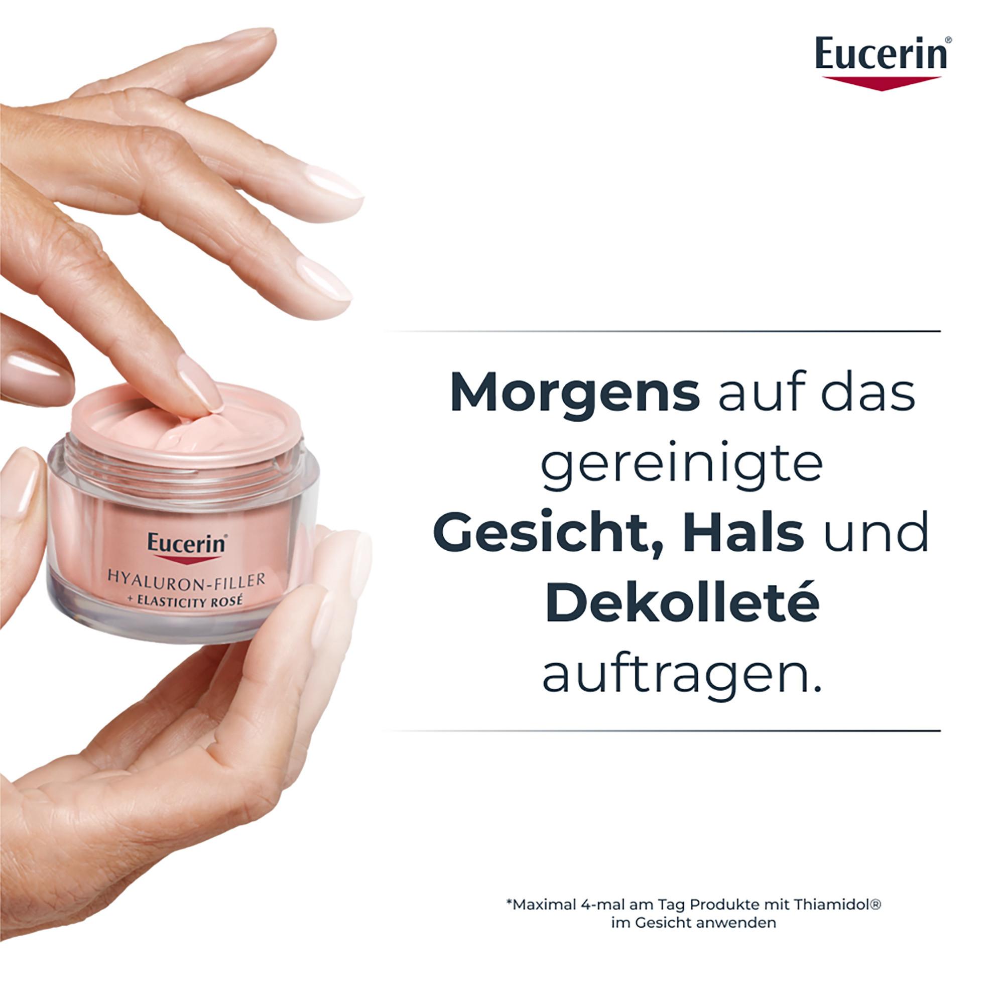 Eucerin  Hyaluron-Filler + Elasticity Soin de jour rose SPF 30 recharge 