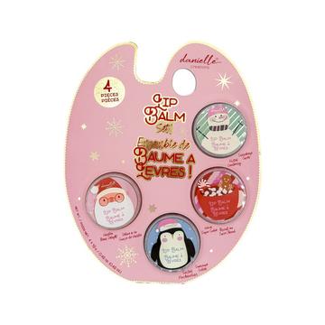 4-teiliges Lippenbalsam-Set - Santas Lippen