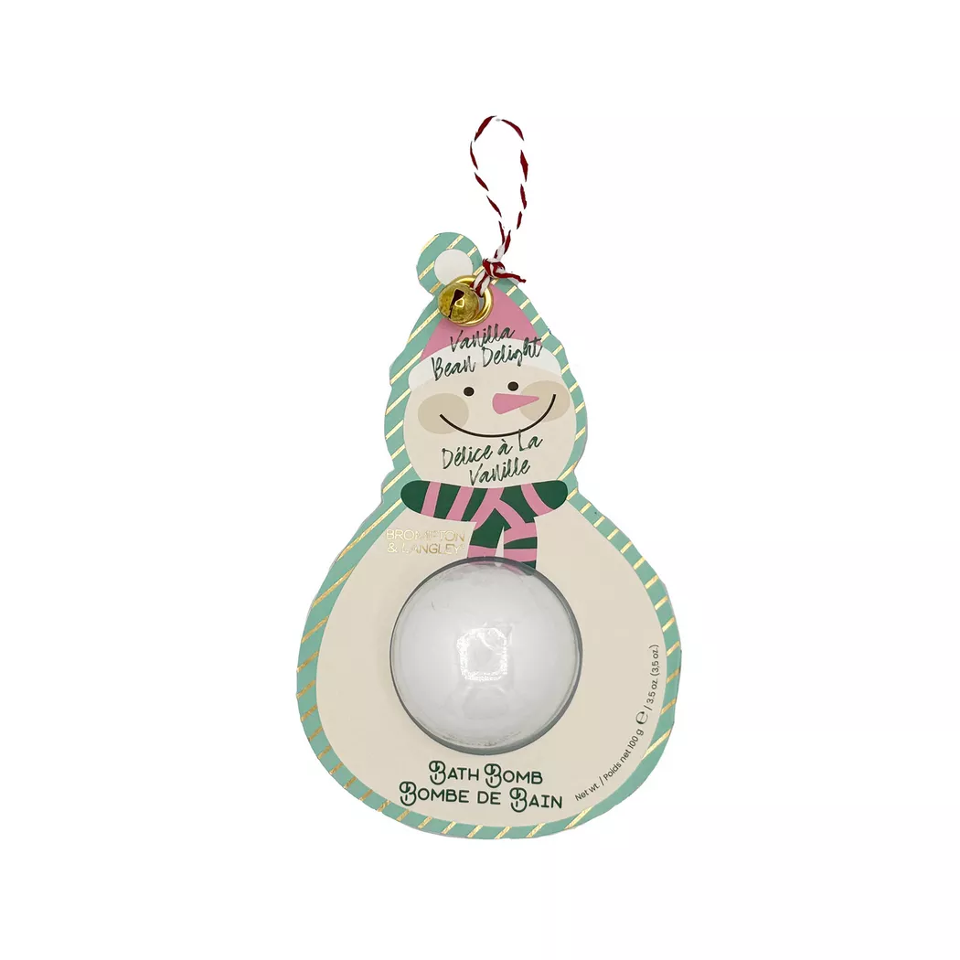 Upper Canada Bath Bomb White Vanilla Bean 100g