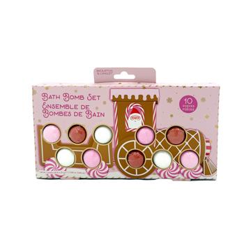 10-teiliges Badebombe-Set - Zug