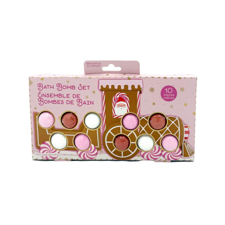 Ensemble 10 pièces Bombes de Bain - Train