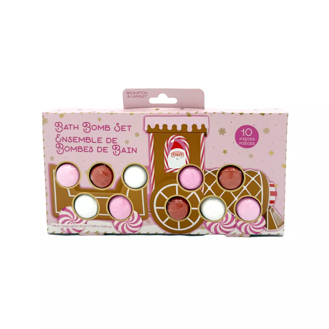 Upper Canada 10-Piece Bath Bomb Train Set