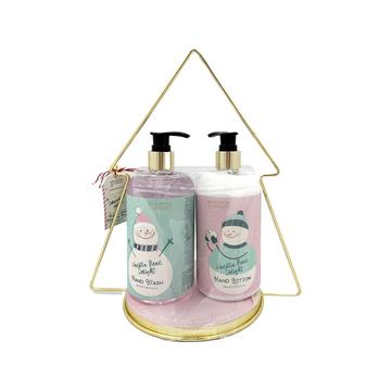 2-teiliges Caddy-Set - Handseife + Handlotion - Weihnachtsbaum