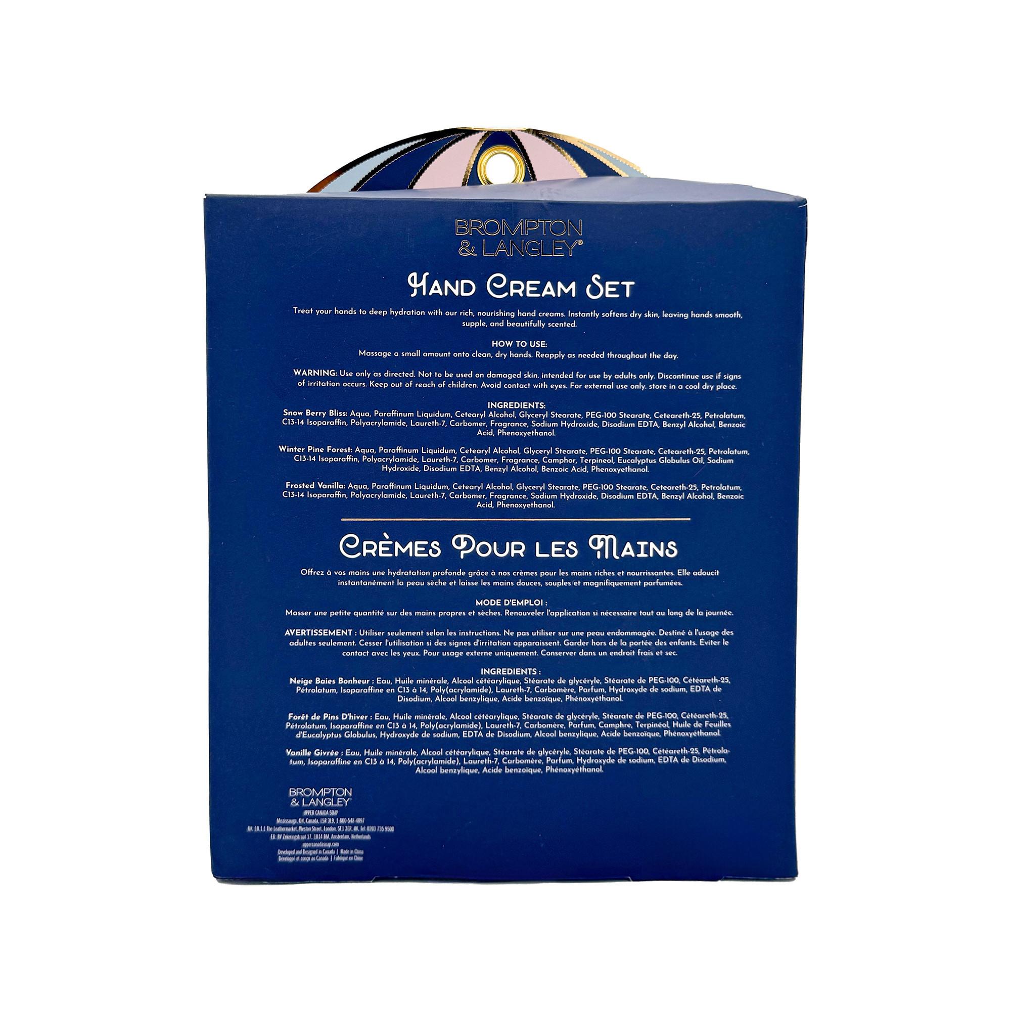 Upper Canada  3-teiliges Handcreme-Set - Heissluftballon 