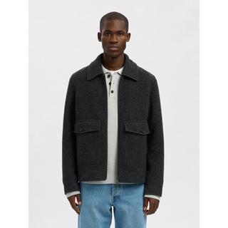 SELECTED SLHRLXPablo Wool Blend Overshirt  