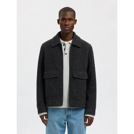 SELECTED SLHRLXPablo Wool Blend Overshirt  