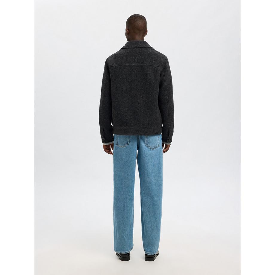 SELECTED SLHRLXPablo Woll Blend Overshirt  