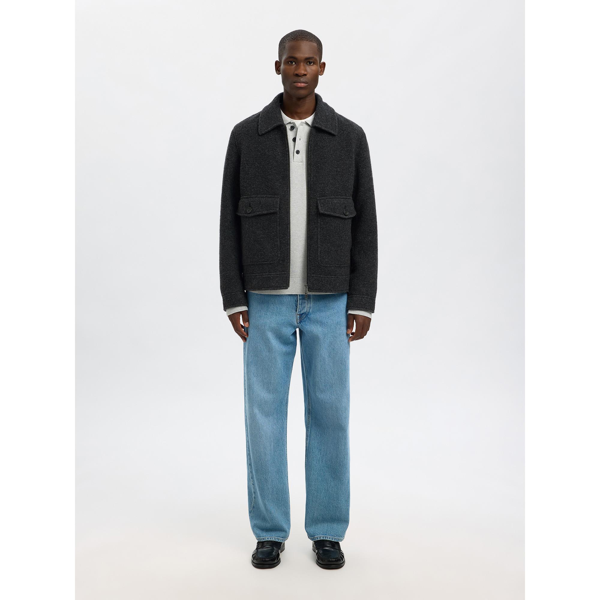 SELECTED SLHRLXPablo Wool Blend Overshirt  