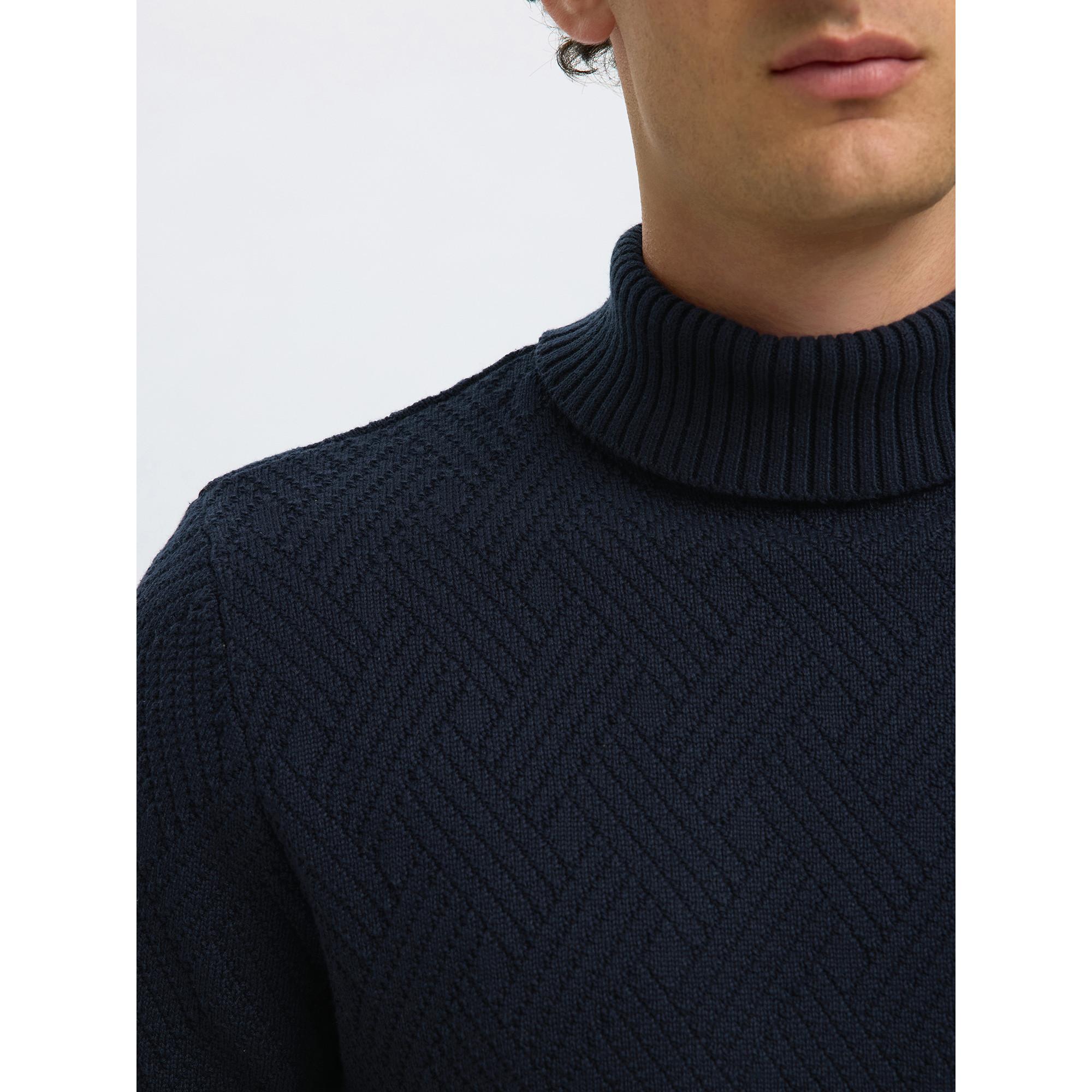 SELECTED Maglione a Collo Alto  