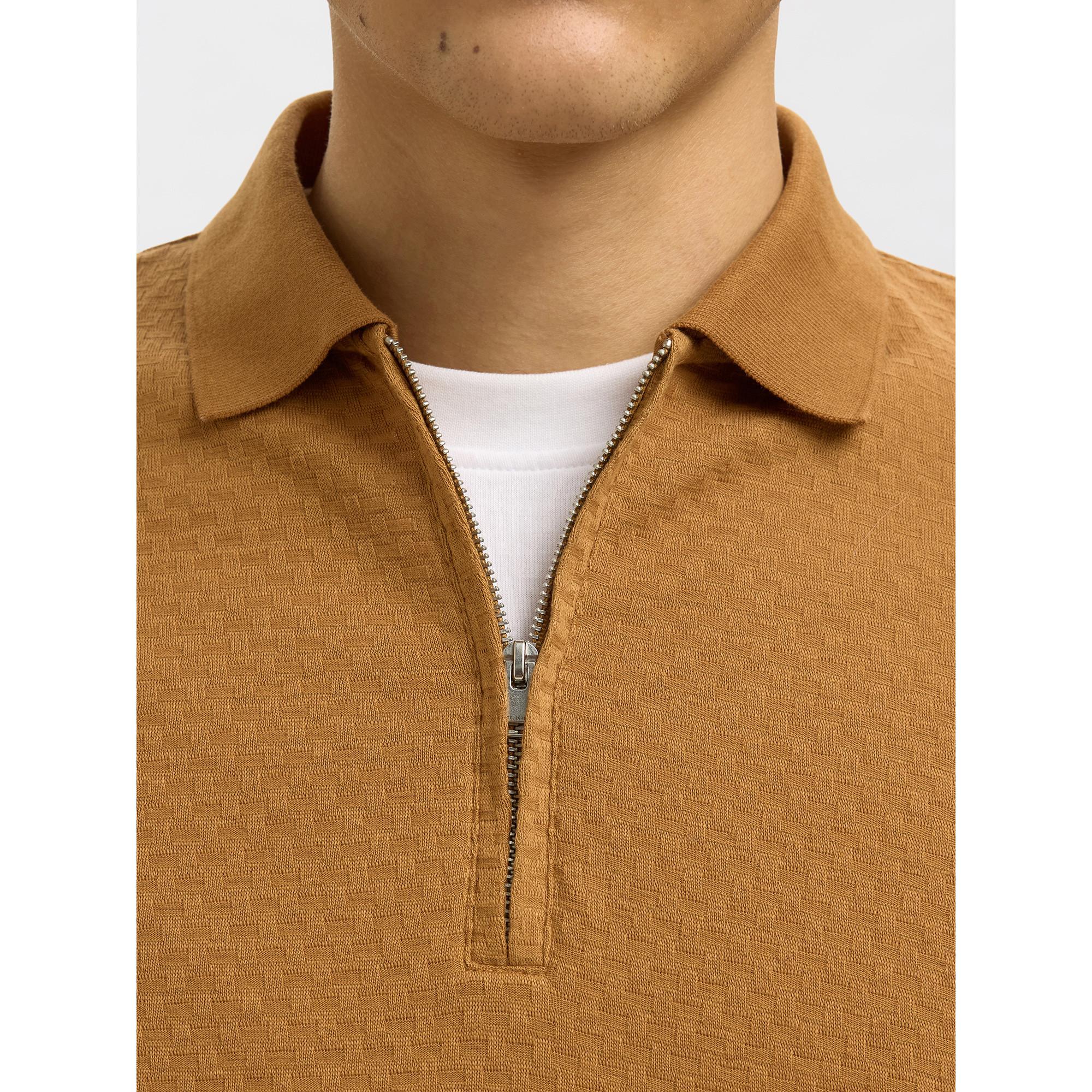 SELECTED SLHFave Split Neck Langarm Polo  