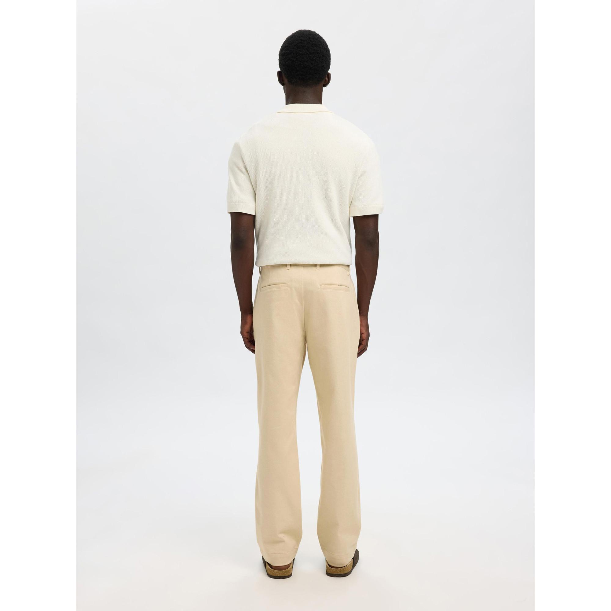 SELECTED SLHReg-Russel Wool Twill Hose Regular Fit  