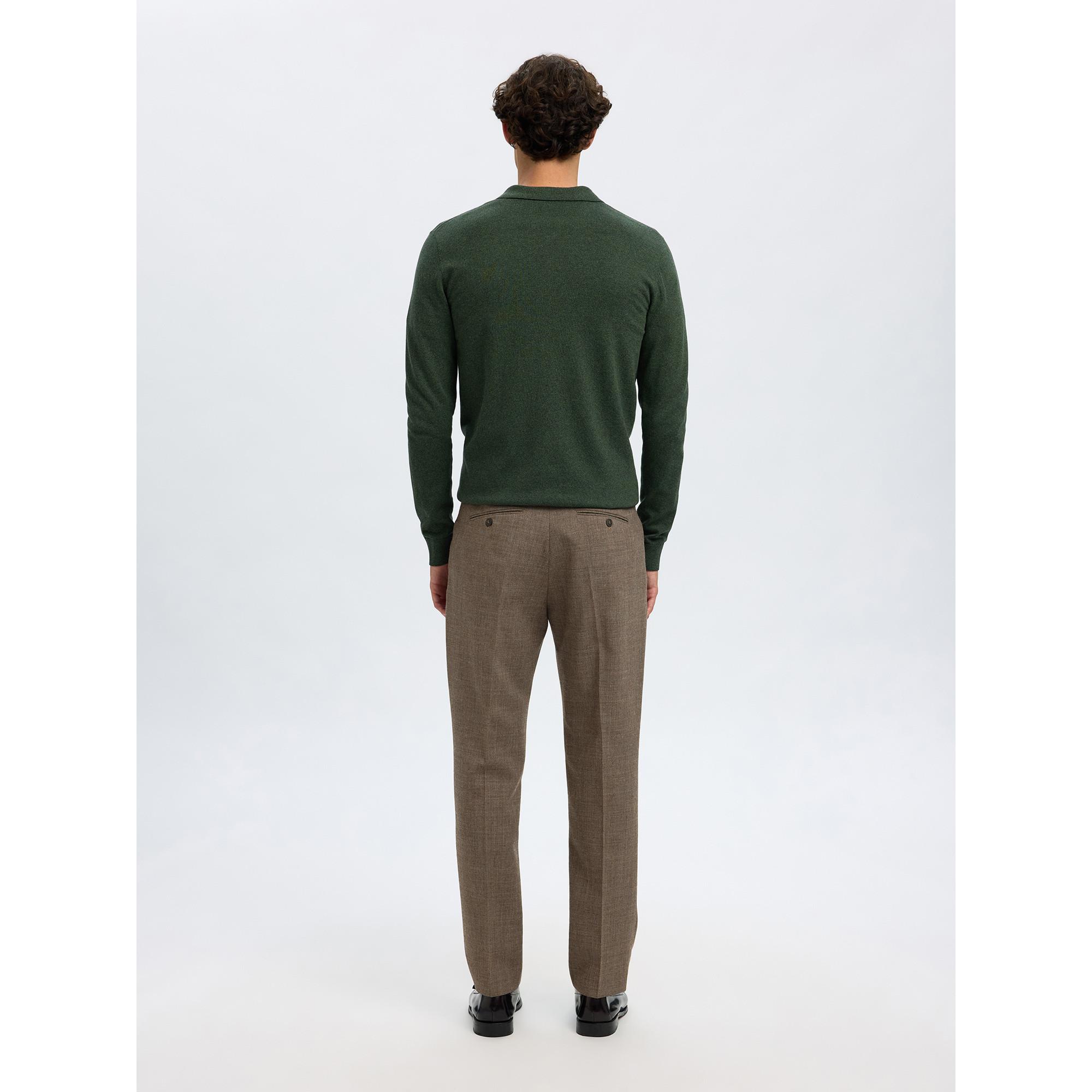 SELECTED SLHIsaac Zip SS Polo Hose  