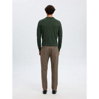 SELECTED SLHIsaac Zip SS Polo Hose  