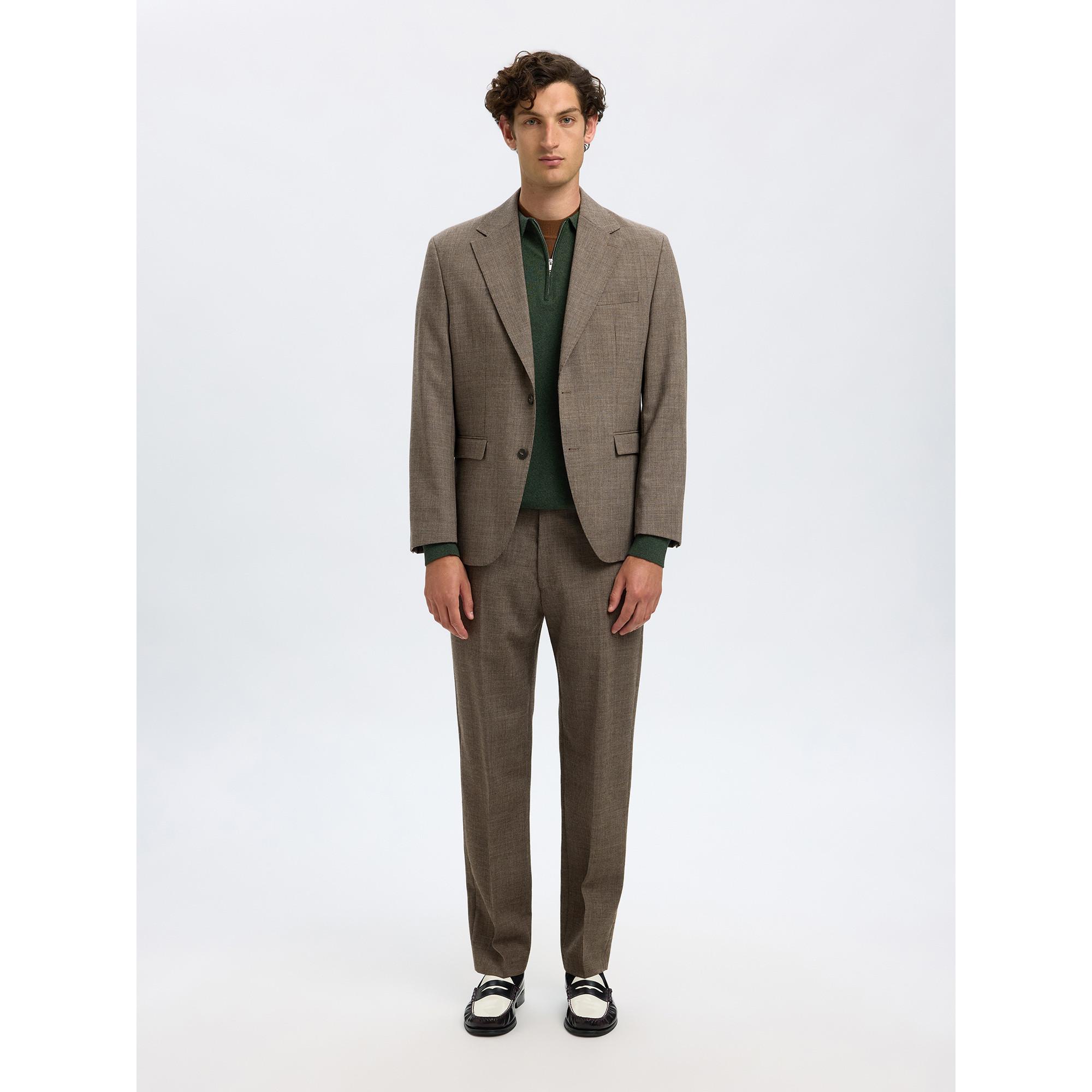 SELECTED SLHIsaac Zip SS Polo Hose  