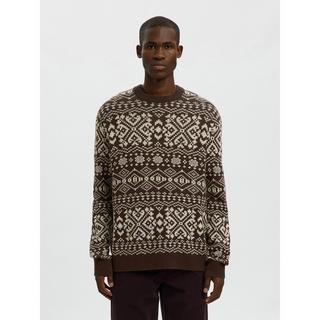 SELECTED SLHMikolas Relaxed Crew Neck Strickpullover  