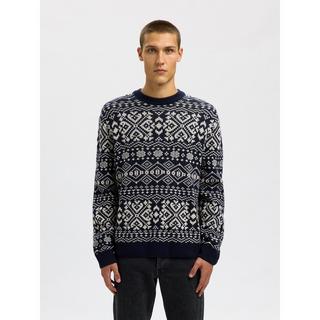 SELECTED SLHMikolas Relaxed Crew Neck Strickpullover  