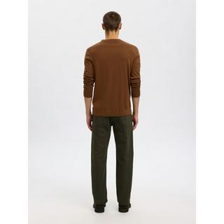 SELECTED SLHTray LS Knit Merino Maglione  