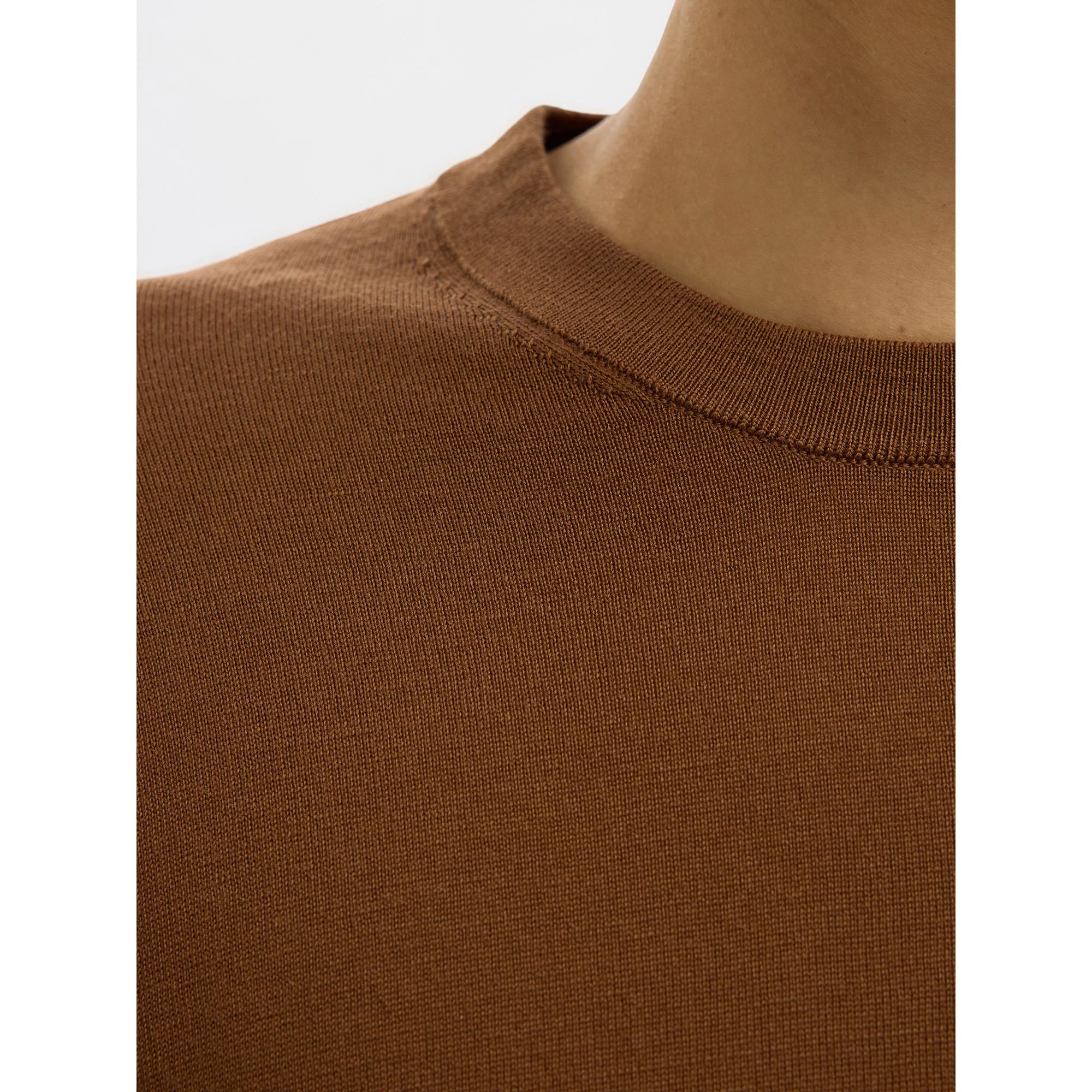 SELECTED SLHTray LS Knit Merino Maglione  