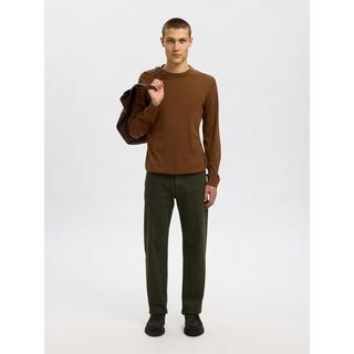SELECTED SLHTray LS Knit Merino Maglione  