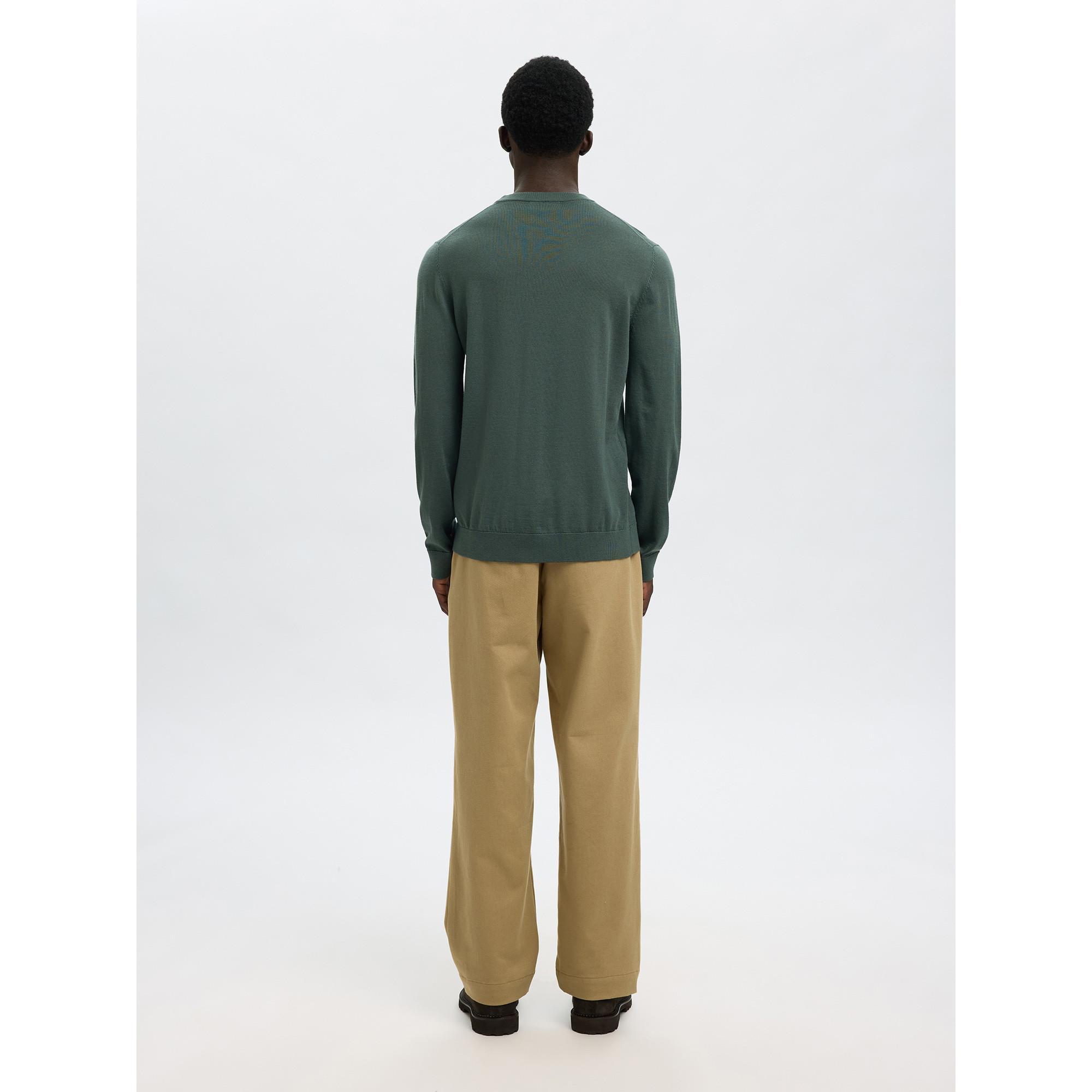 SELECTED SLHTray LS Knit Merino Pullover  