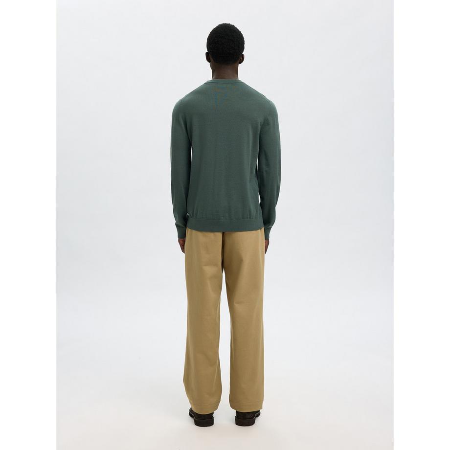 SELECTED SLHTray LS Knit Merino Pull  