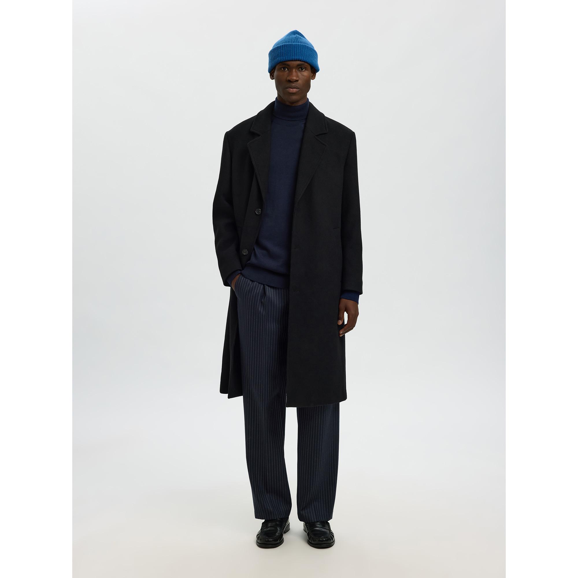 SELECTED SLHTRAY LS Knit Merino Roll Neck Pullover  