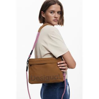 Desigual Borsa a mano in nylon reversibile  
