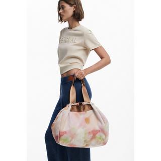 Desigual Borsa a mano in nylon reversibile  