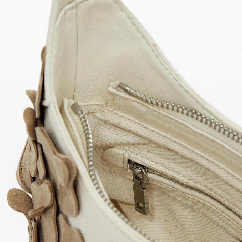 Desigual Sac bandoulière avec applications florales  