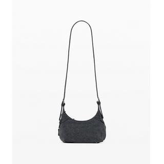 Desigual Sac bandoulière en denim floral  