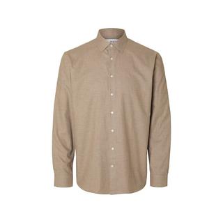 SELECTED SLHREG-LEO Heather Langarmhemd  