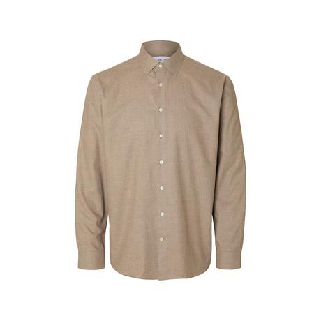 SELECTED SLHREG-LEO Heather Langarmhemd  