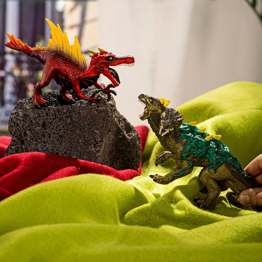 Schleich  70834 Dinosauro di fuoco vs. lucertola 