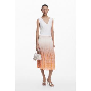 Desigual Abito Svasato Senza Maniche Scollo a V  