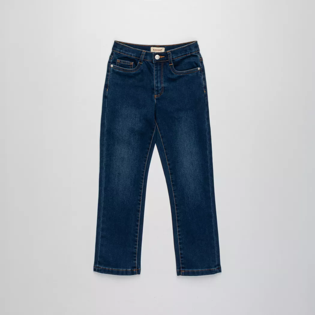 Manor Kids Thermohose Denim Thermo Blau Denim 134 2