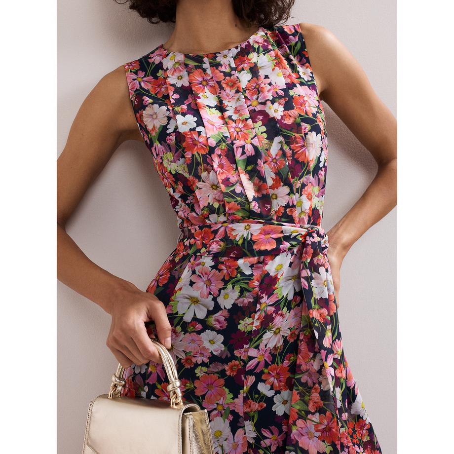 Phase Eight Blumenmuster Ärmelloser Jumpsuit  